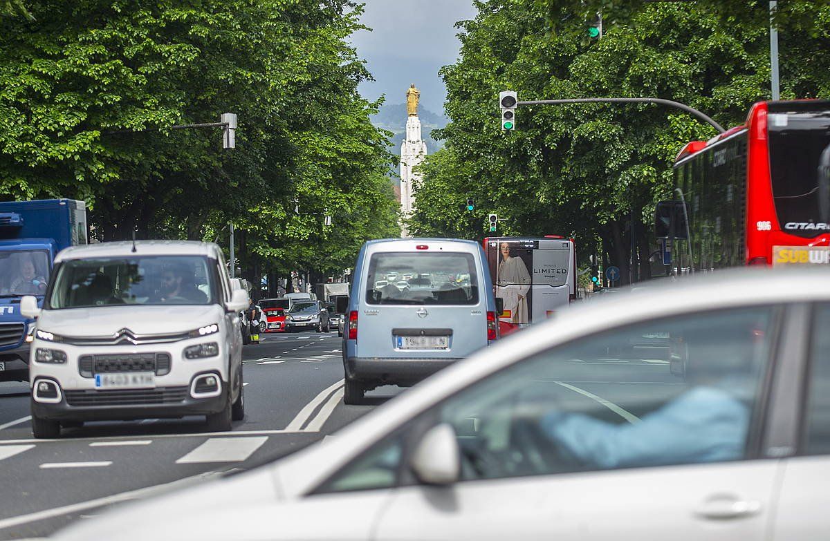 Bilboko trafikoaren argazki bat. MARISOL RAMIREZ/FOKU