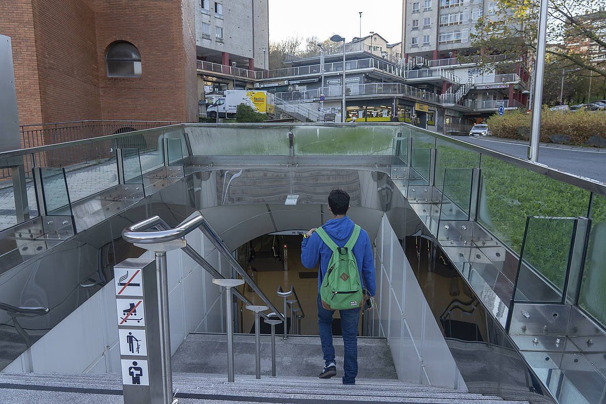 Bilboko Metroaren irudi bat. MARISOL RAMIREZ.