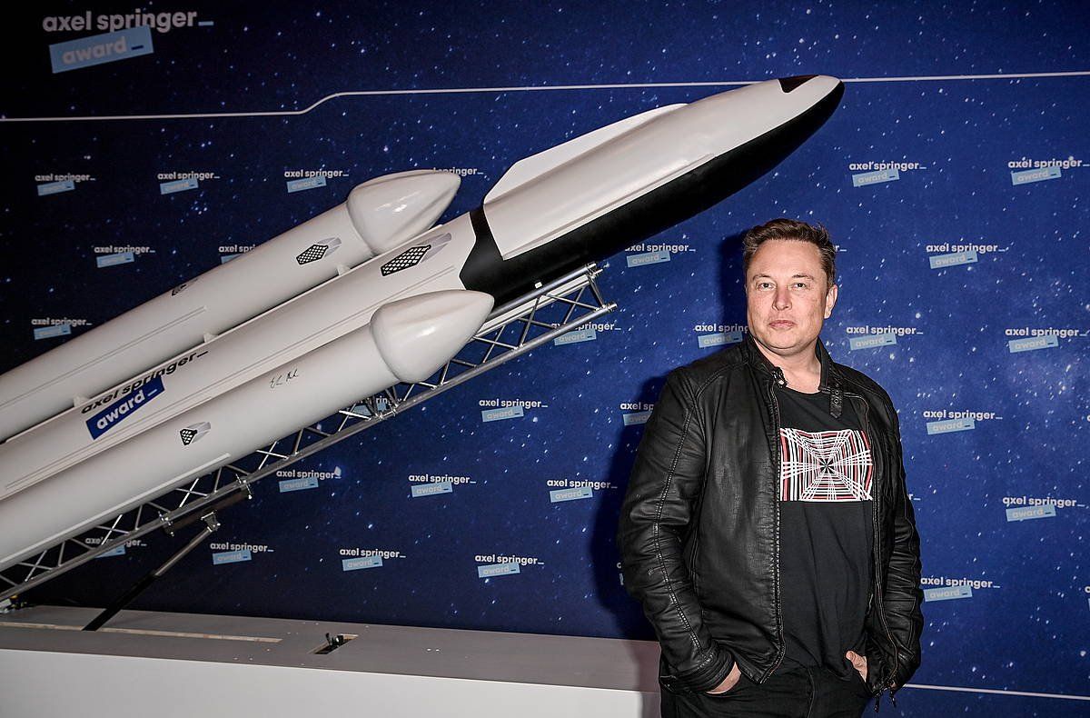 Elon Musk, 2020an, Berlinen. BRITTA PEDERSEN, EFE