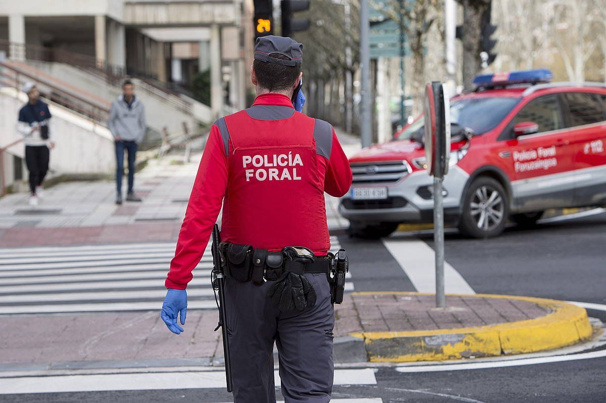 Foruzain bat lanean, artxiboko irudi batean. IñIGO URIZ / FOKU