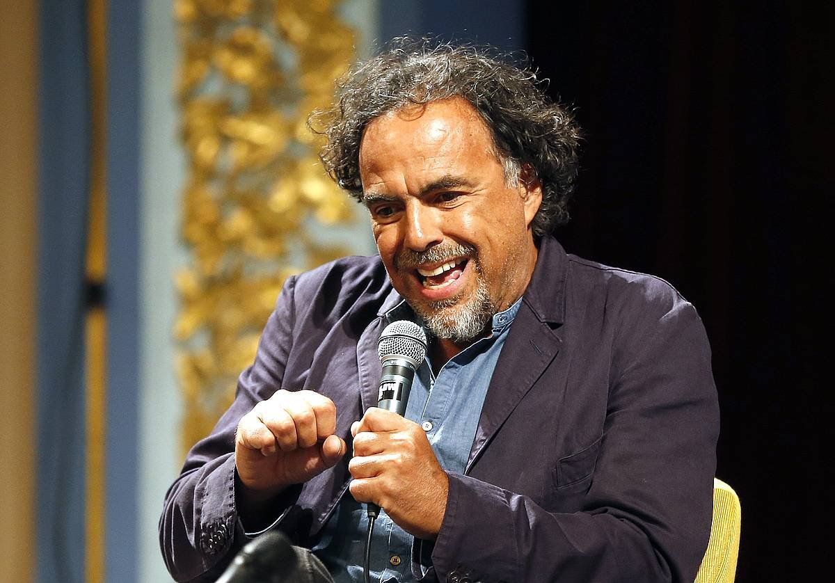 Iñarritu, 2019an, Sarajevoko Zinemaldian. FEHIM DEMIR / EFE
