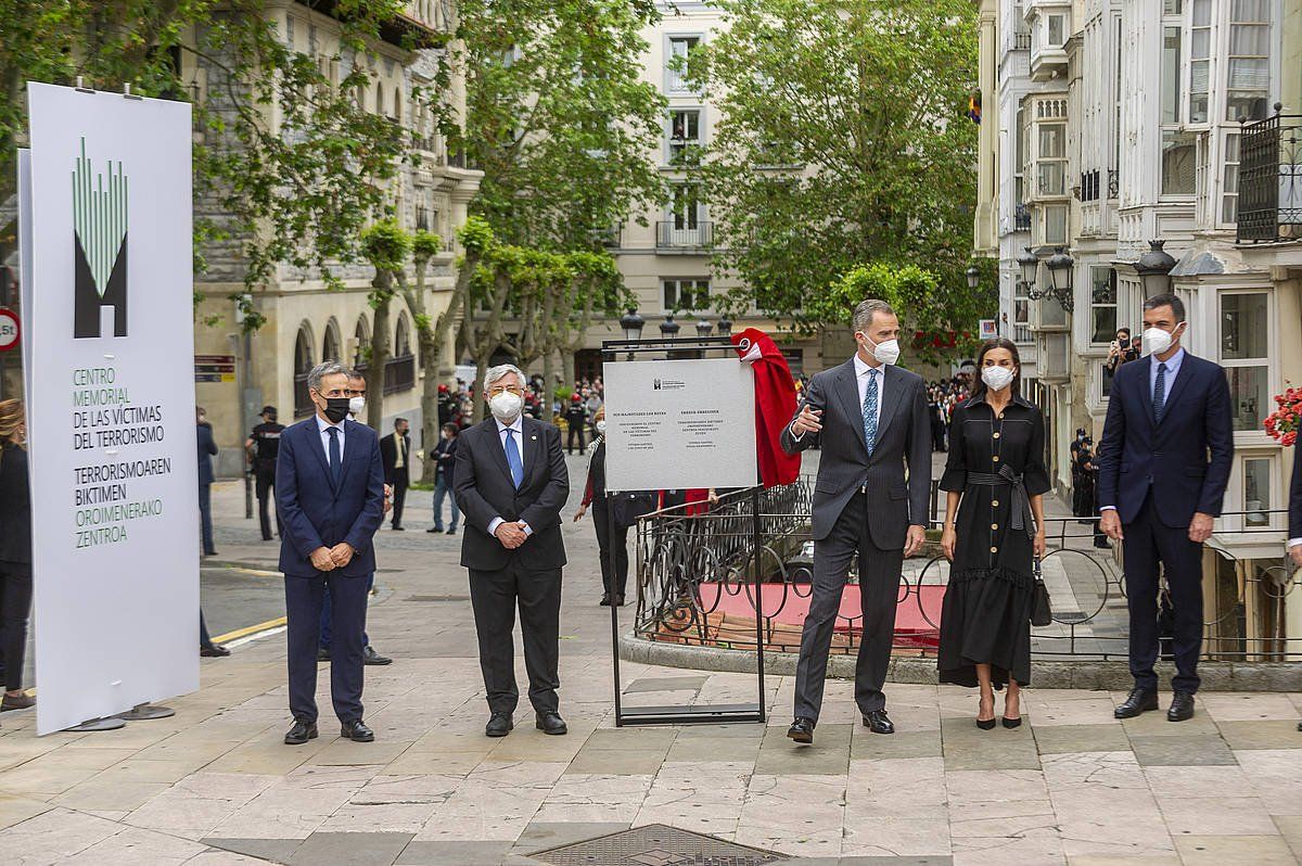 Biktimen Oroimenezko Zentroaren inaugurazioa. JAIZKI FONTANEA / FOKU