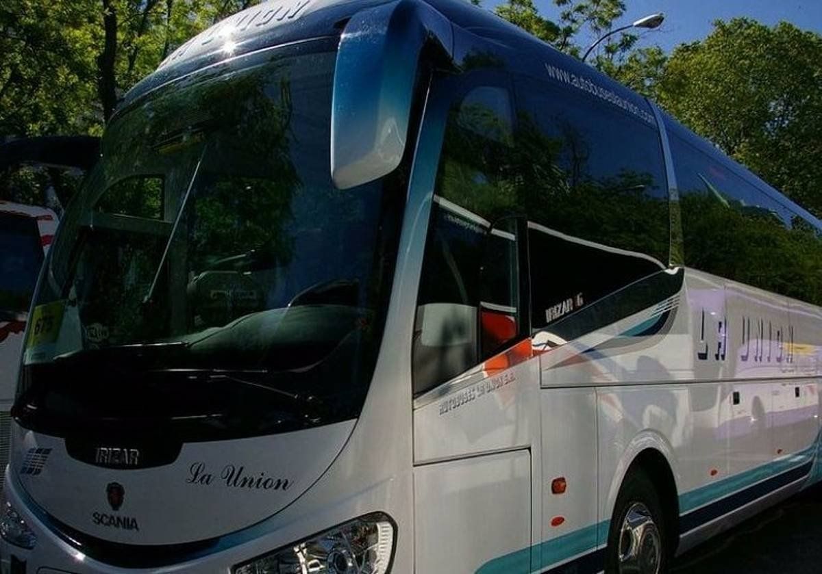 La Union konpainiako autobus bat. ELA