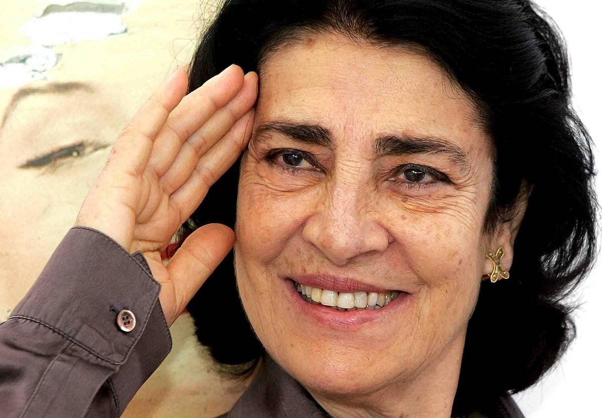 Irene Papas, 2005ean, Taorminako jaialdian, Italian. CLAUDIO ONORATI/ EFE