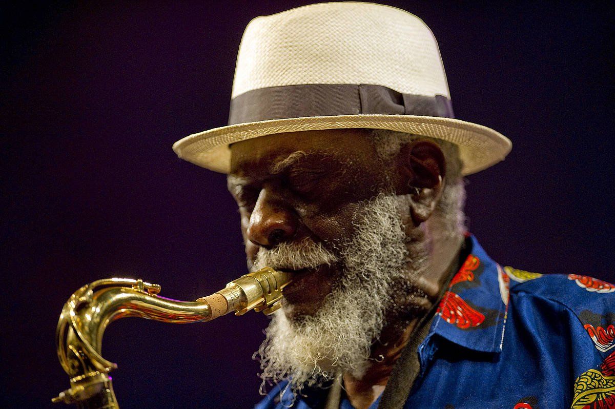 Pharoah Sanders, 2013an, Donostian. JUAN CARLOS RUIZ / FOKU