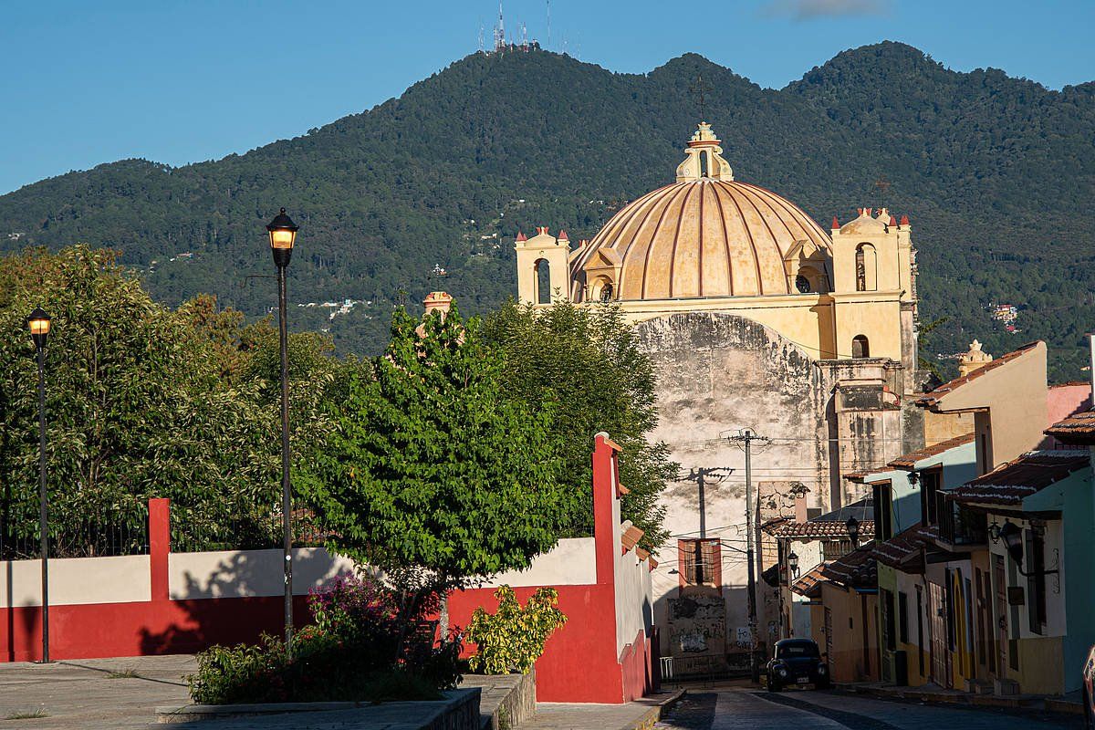 San Cristobal de las Casas herriko irudia, Chiapasen, Mexikon. CARLOS LóPEZ, EFE