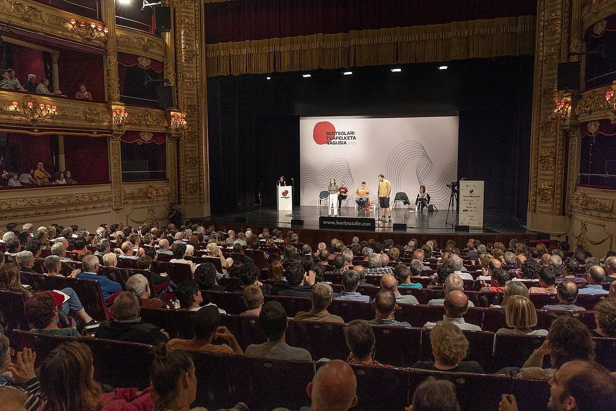 Bertsolari Txapelketa Nagusia. 5. finalaurdena, Donostian. IñIGO URIZ / FOKU