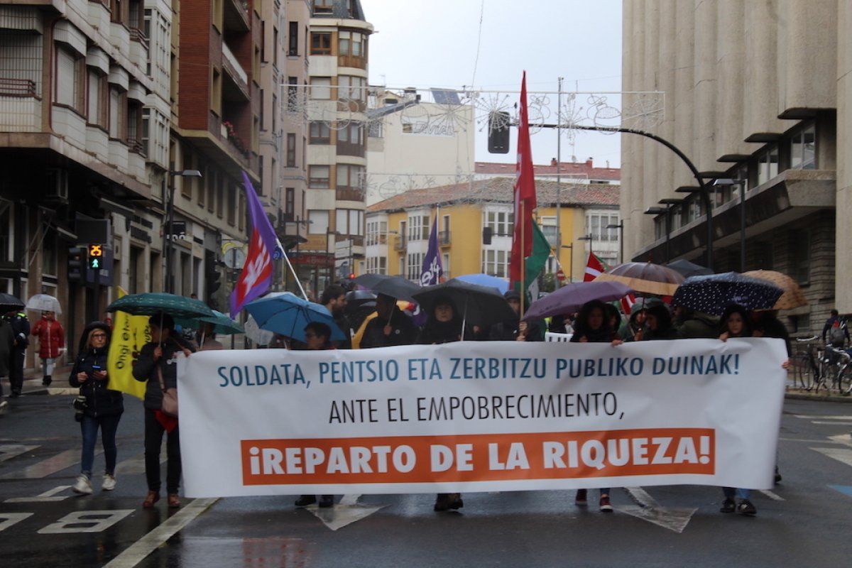 Mobilizazioaren irudia. UNAI ETXENAUSIA / BERRIA