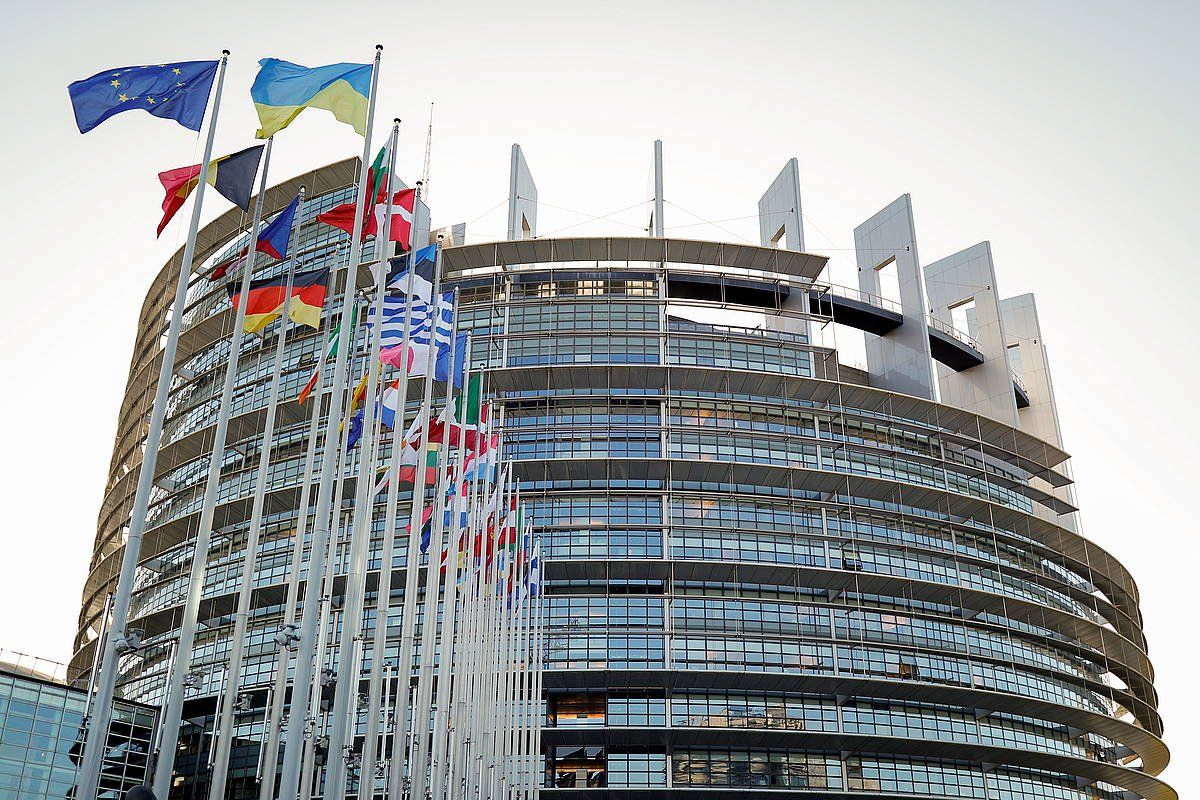 Europako Parlamentuak Estrasburgon (Frantzia) duen egoitza. EFE