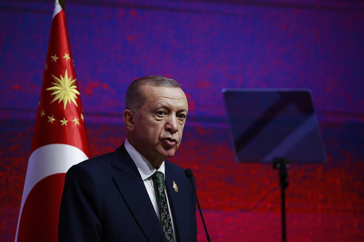 Recep Tayyip Erdogan, aurreko hilabetean. EFE