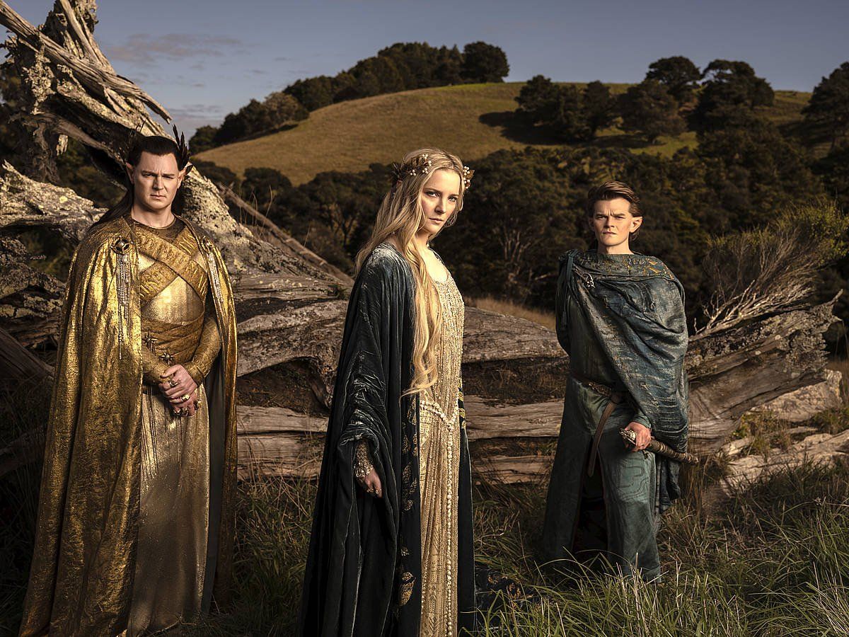 'Eraztunen jauna' telesailaren irudi bat. BEN ROTHSTEIN AMAZON STUDIOS / EFE