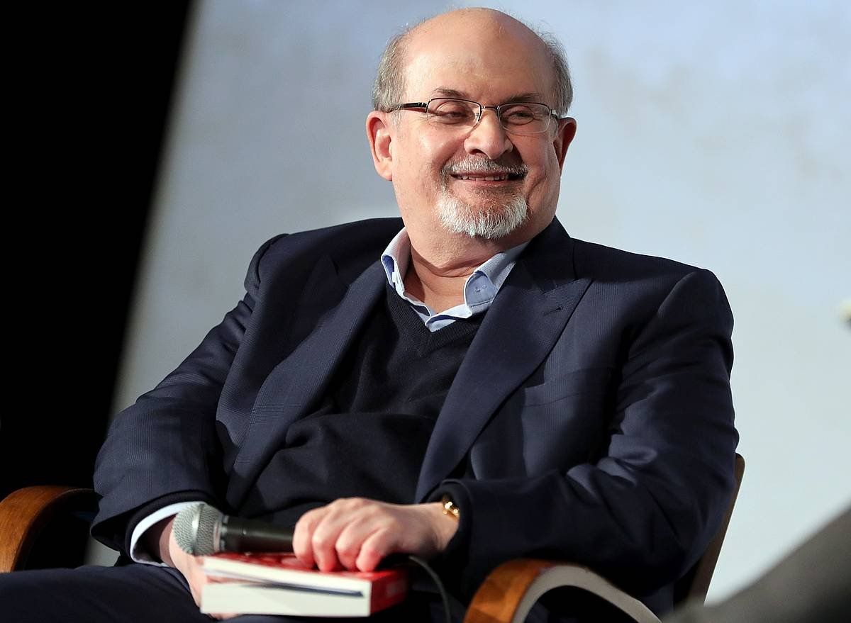 Salman Rushdie idazlearen argazki bat, artxibokoa. HAYOUNG JEON / EFE