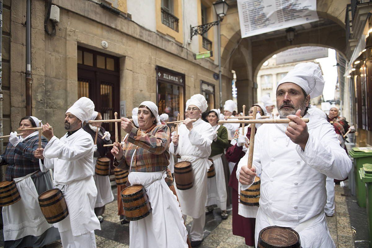 Danborradak Donostian zehar, 2019an. JUAN CARLOS RUIZ/ FOKU