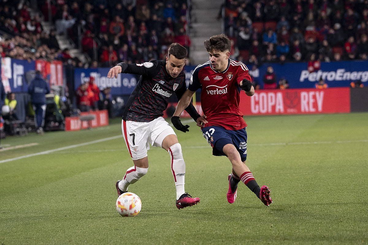 Osasuna-Atletic, atzo. INIGO URIZ / FOKU