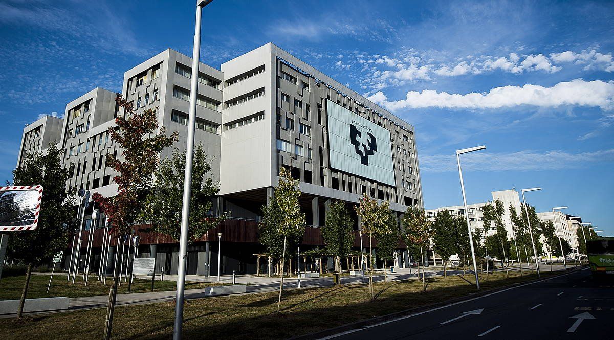 Euskal Herriko Unibertsitatea, Leioako Campusa, artxiboko irudi batean. LUIS JAUREGIALTZO / FOKU