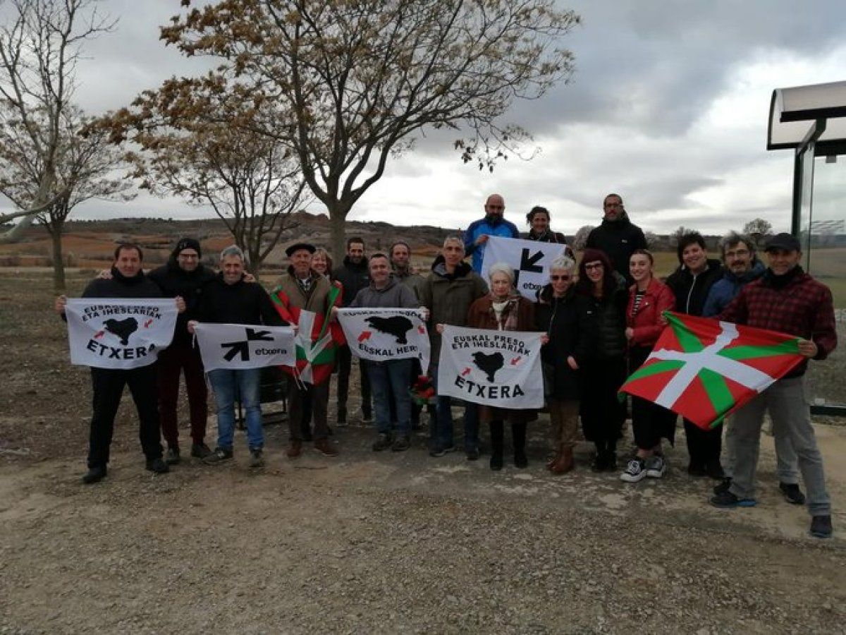 Sebas Gurtubai Darocako (Espainia) espetxetik irten berritan. ETXERAT Sebas Gurtubai Darocako (Espainia) espetxetik irten berritan. ETXERAT
