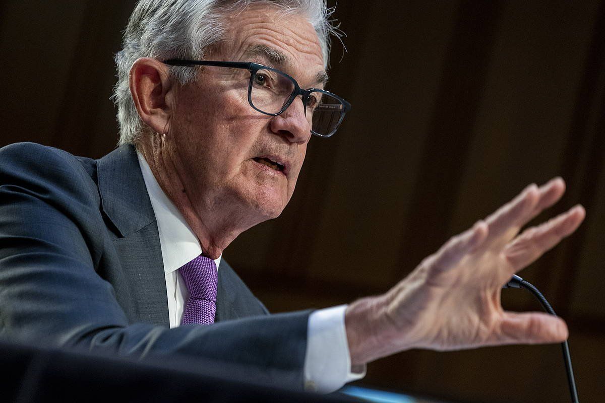 Jerome Powell Fed-eko presidentea. SHAWN THEW (EFE)