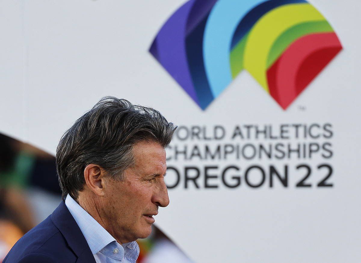 Sebastian Coe World Athleticseko presidentea, iaz. ERIK S. LESSER / EFE