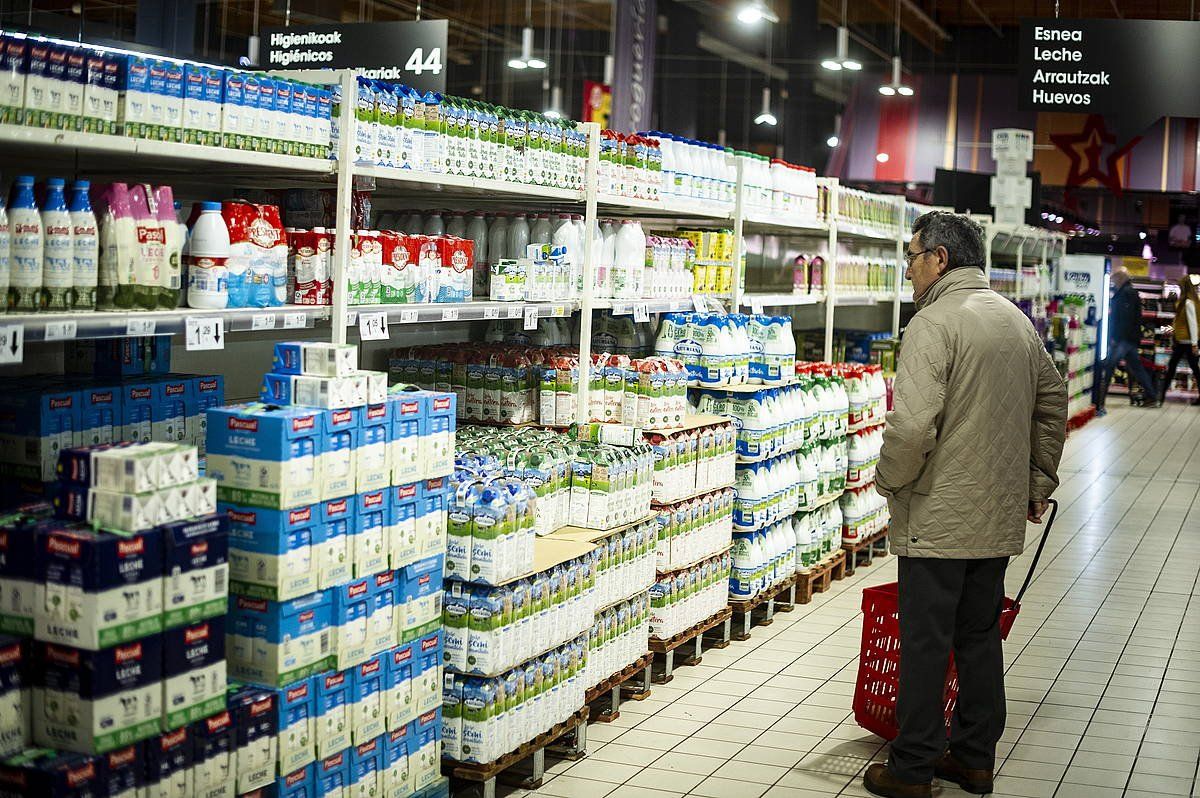 Elikagaiak dira gehien garestitu diren produktuak. JAIZKI FONTANEDA / FOKU