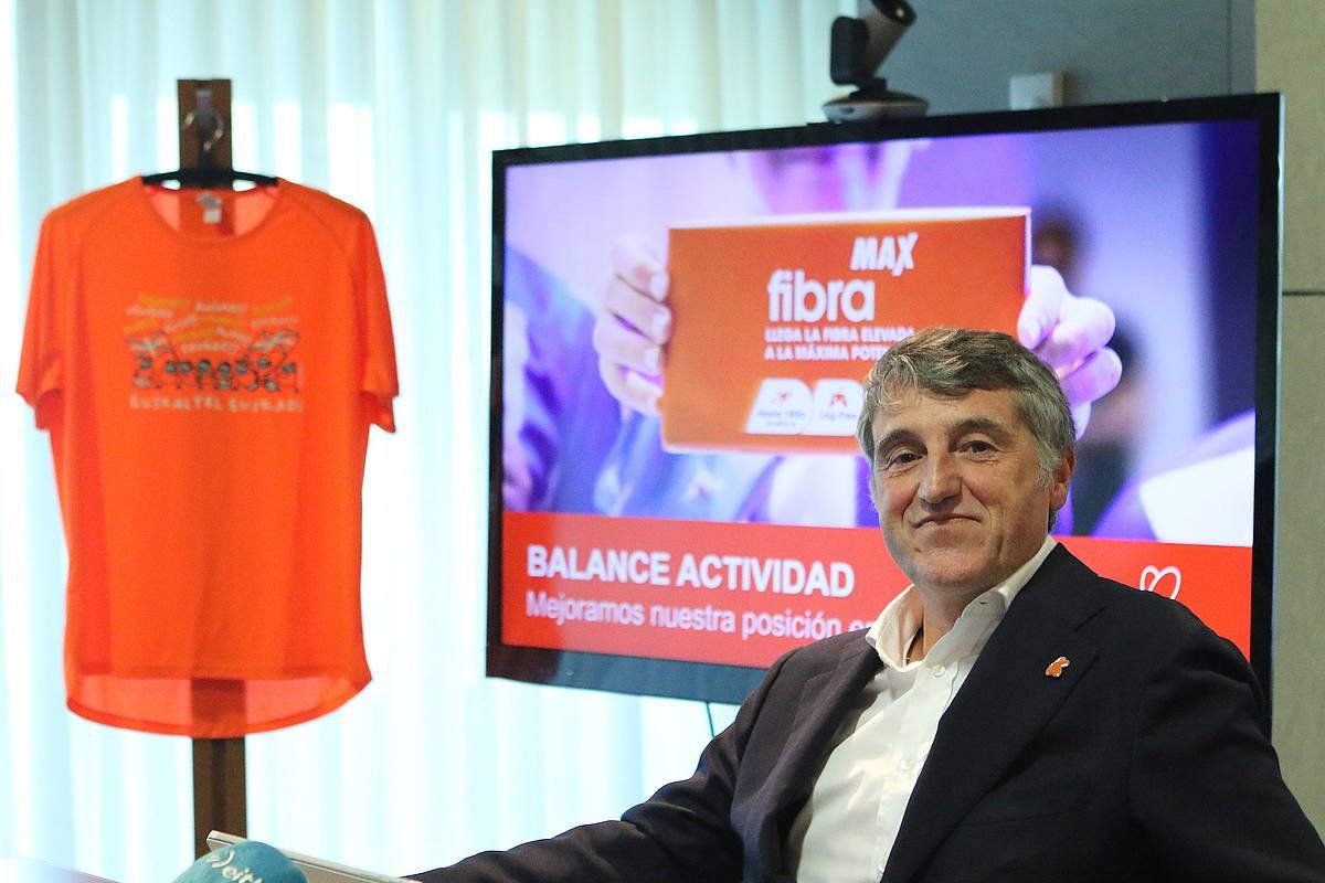 Jon Ander de las Fuentes Euskalteleko zuzendari orokorra. OSKAR MATN EDESA / FOKU