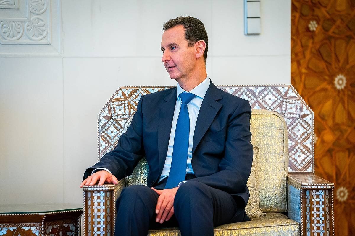 Baxar al-Assad Siriako presidentea, Damaskon, artxiboko irudi batean. EFE