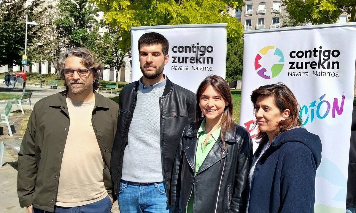 Zurekin Nafarroaren hautagaiak. JOXERRA SENAR