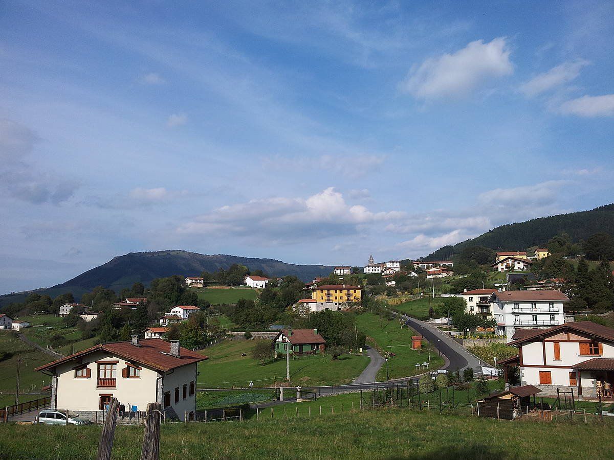 Leaburu, artxiboko irudi batean. BERRIA