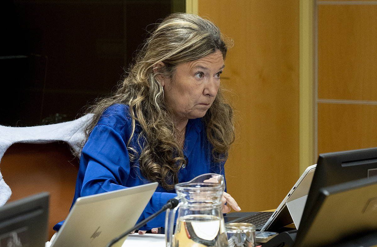 Gotzone Sagardui sailburua, artxiboko irudi batean. RAUL BOGAJO / FOKU