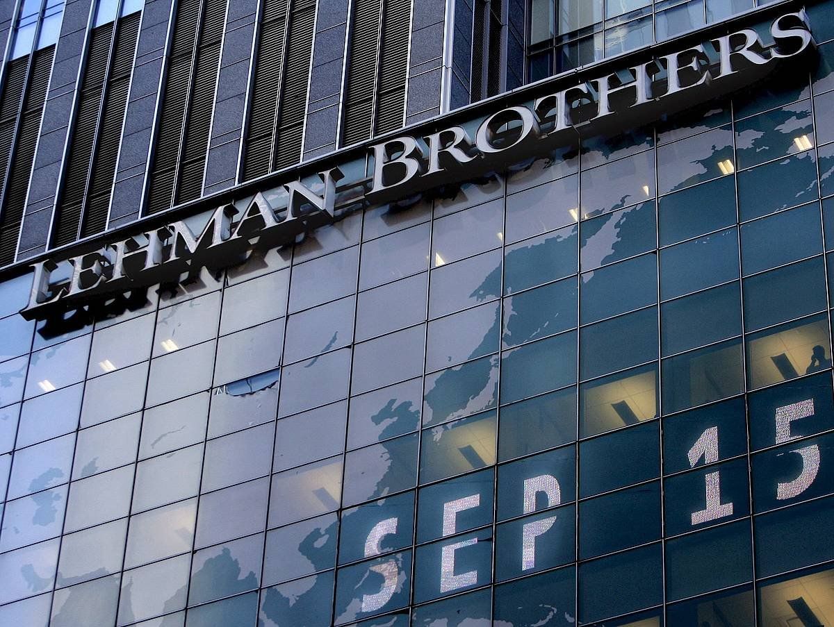 Lehman Brothersen egoitza, New Yorken. PETER FOLEY / EFE