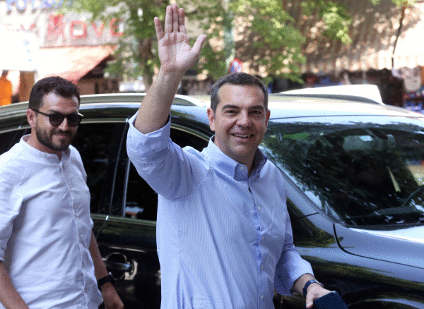 Alexis Tsipras, gaur, Atenasen. EFE