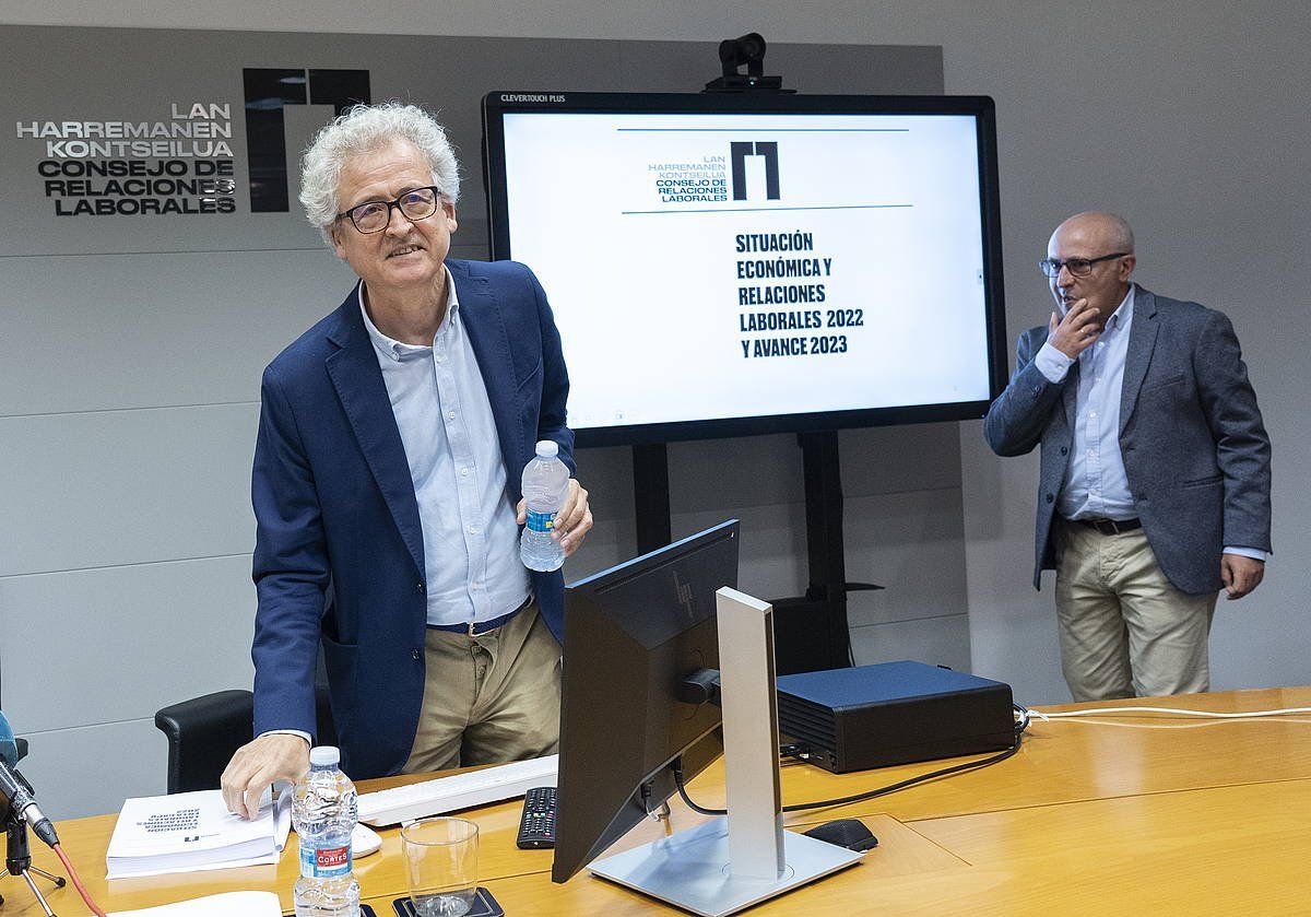 Tomas Arrieta Lan Harremanen Kontseiluko presidentea. MARISOL RAMIREZ / FOKU