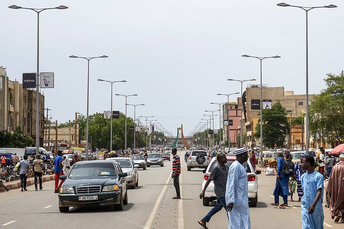 Nigerko hiriburu Niamei, atzo. ISSIFOU DJIBO / EFE
