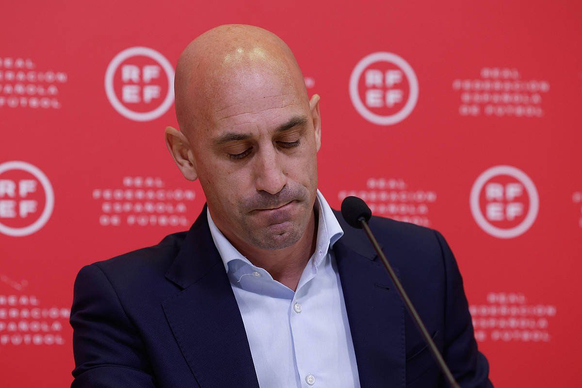 Luis Rubiales, artxiboko irudi batean. J.J.GUILLéN, EFE