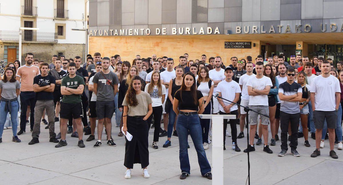 Egitarau berria aurkezteko agerraldia, Burlatan. GKS