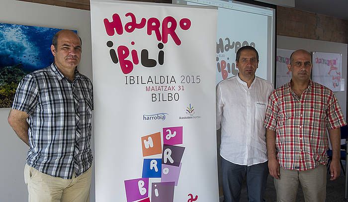 2015eko Ibilaldiaren aurkezpena. LUIS JAUREGIALTZO / ARGAZKI PRESS 2015eko Ibilaldiaren aurkezpena. LUIS JAUREGIALTZO / ARGAZKI PRESS