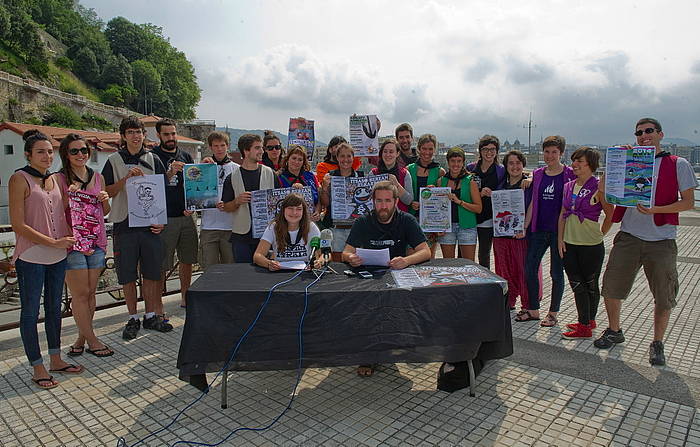 Donostiako Piraten agerraldia. JUAN CARLOS RUIZ, ARGAZKI PRESS