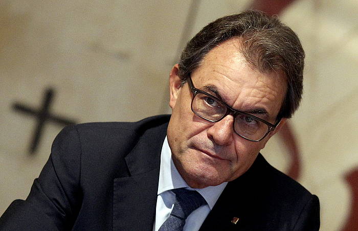 Artur Mas presidentea, Bartzelonan. TONI GARRIGA / EFE