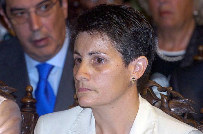 Begoña Sanzberro parlamentaria. JAGOBA MANTEROLA, ARGAZKI PRESS