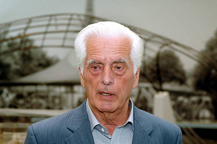 Frei Otto (1925-2015) arkitekto alemaniarra. FRANK MAECHLER, EFE