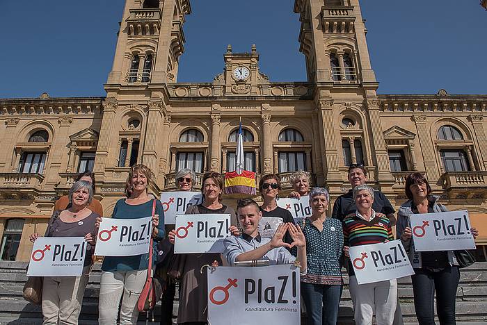 Plaz! alderdiaren aurkezpena, Donostiako Alderdi Ederren. ANDONI CANELLADA / ARGAZKI PRESS