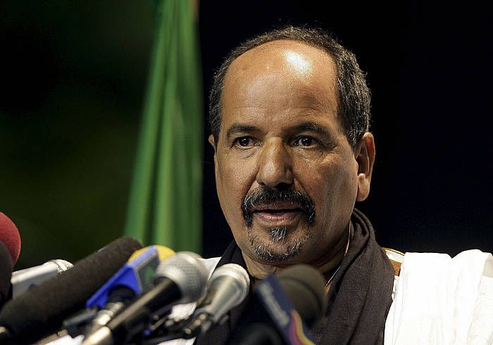 Mohamed Abdelaziz SEAD Saharako Errepublika Arabiar Demokratikoko presidentea. MOHAMED MESSARA, EFE