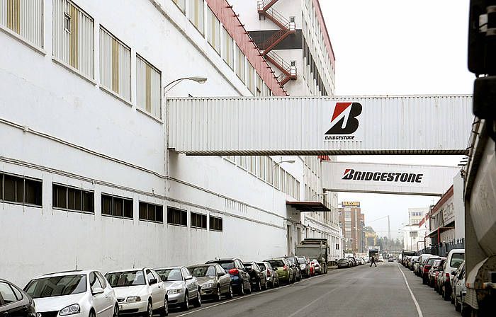 Bridgestonen Basauriko lantegia. ALFREDO ALDAI /  EFE