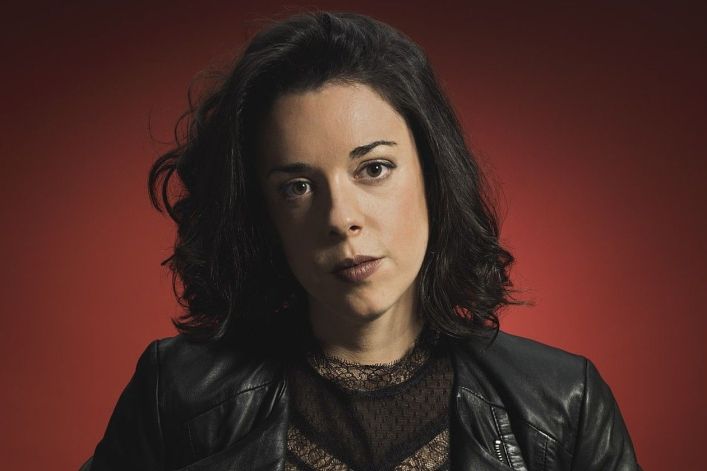 Alaine Agirre idazleak idatzi du igandeko Gerorik balego saioaren oinarri izango den testua. STUDIO KONTRALUZ.