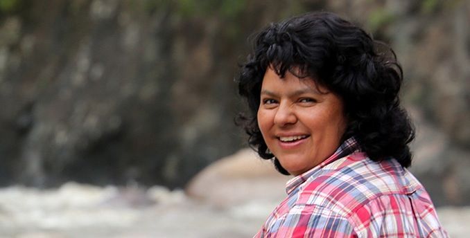 Berta Caceres. GOLDMANPRIZE.ORG