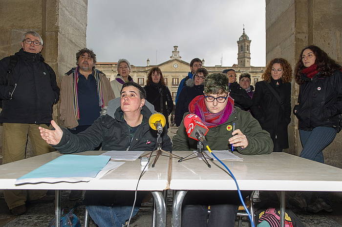 LGTBI komunitatea babesteko protokoloa ezartzeko eskatu diote Gasteizko Udalari. ARGAZKI PRESS