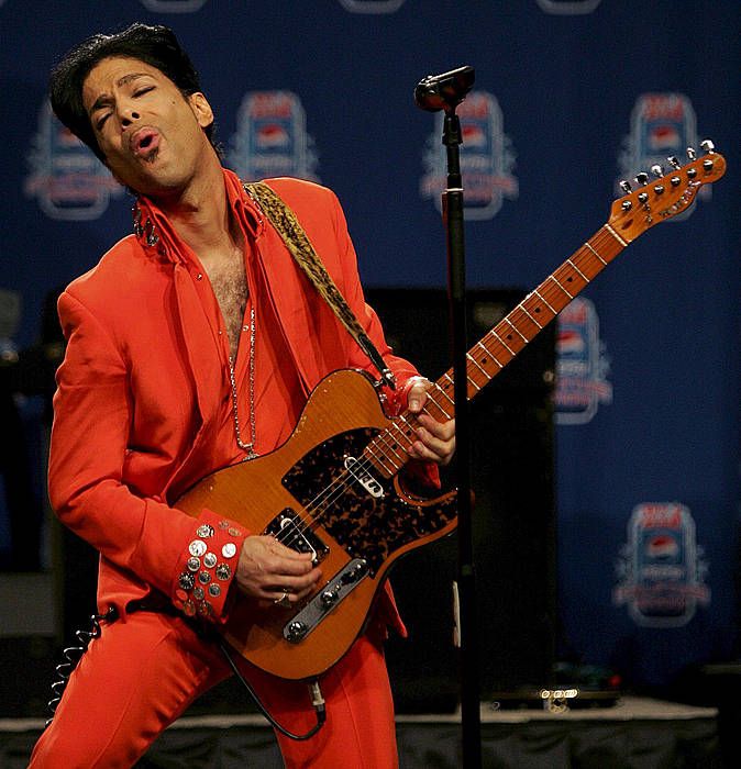 Prince, 2007ko otsaileko irudi batean. MATT CAMPBELL / EFE