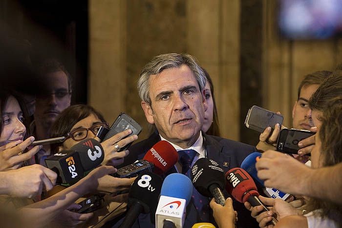 Kataluniako Iruzurraren Kontrako Buegoko presidente Daniel de Alfonso. QUIQUE GARCIA / EFE Kataluniako Iruzurraren Kontrako Buegoko presidente Daniel de Alfonso. QUIQUE GARCIA / EFE