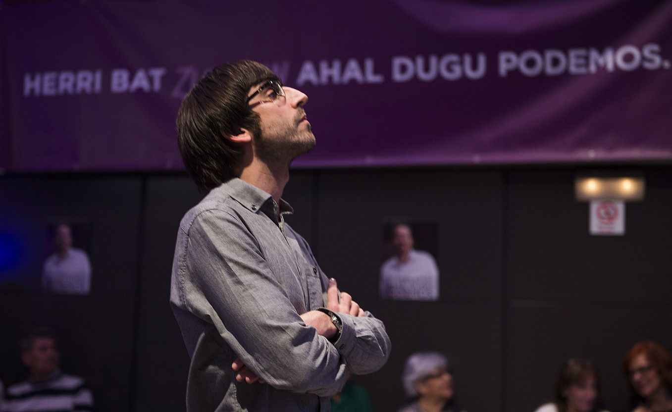 Eduardo Maura Bizkaiko Ahal Duguko hautagaia. M. RAMIREZ / ARP.