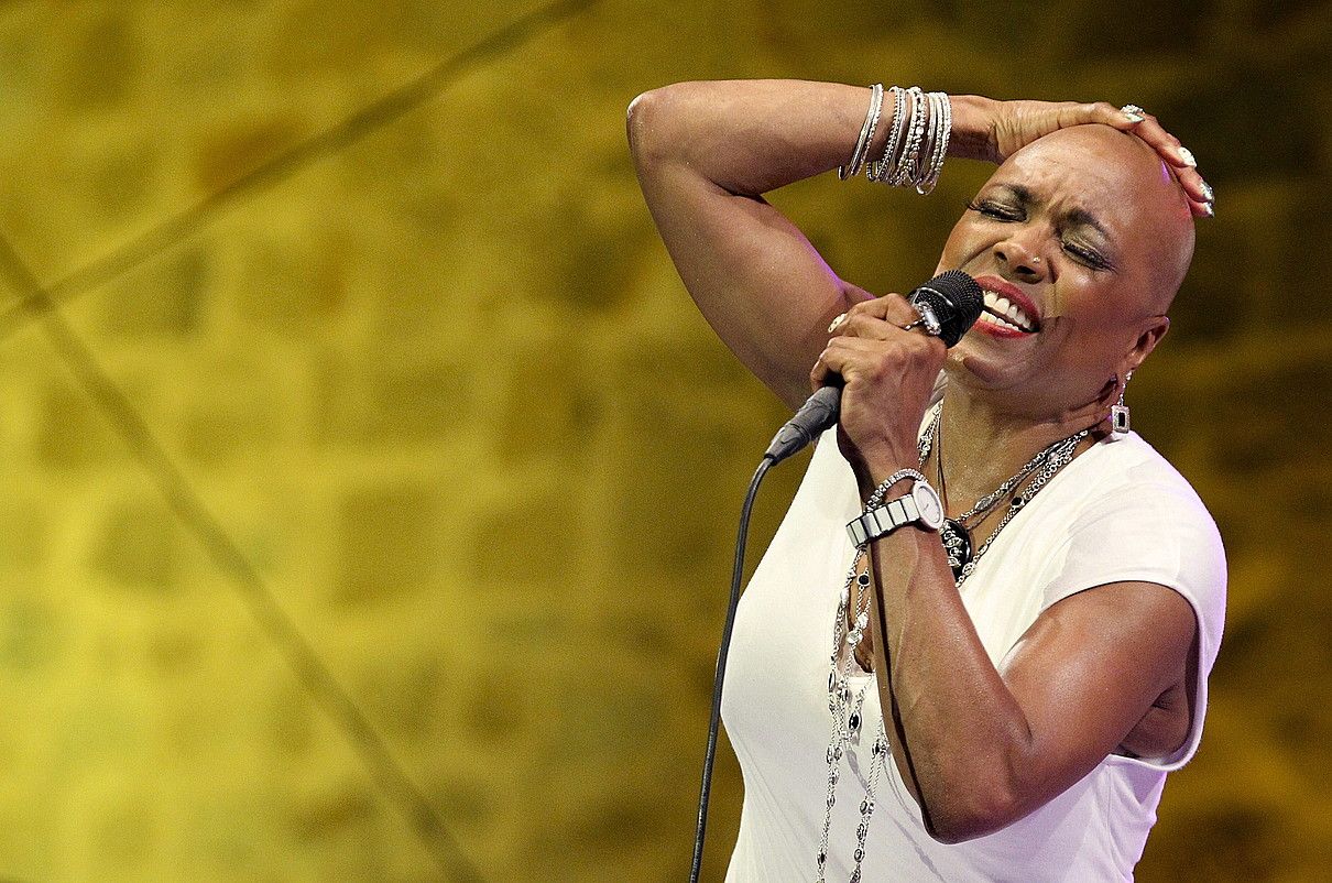 Dee Dee Bridgewater da filmean parte hartu dutenetako bat. JUAN HERRERO / EFE.