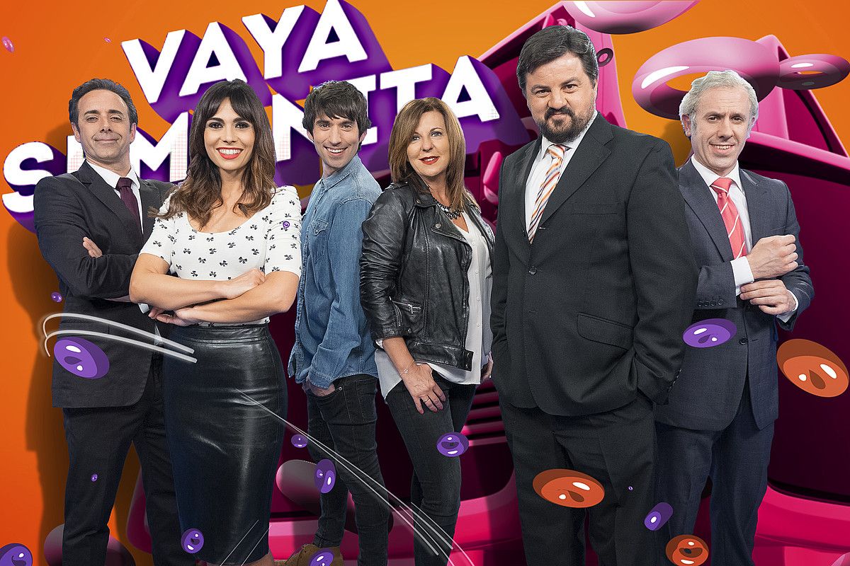 Asier Hormaza, Itziar Atienza, Diego Perez, Maribel Salas, Andoni Agirregomezkorta eta Humberto Gutierrez aktoreak. ETB. Asier Hormaza, Itziar Atienza, Diego Perez, Maribel Salas, Andoni Agirregomezkorta eta Humberto Gutierrez aktoreak. ETB.